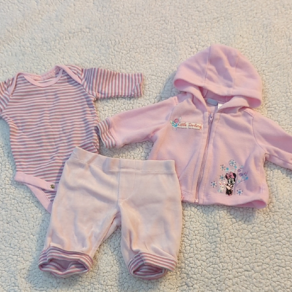 Disney Pink Kids Matching Set